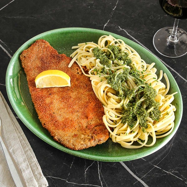 Escalope de veau milanaise