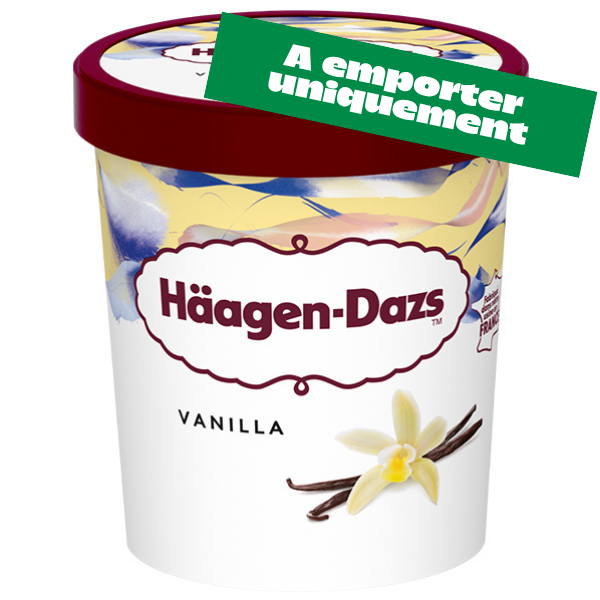 Haagen Dazs vanille 460 ml