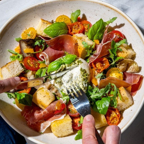 Burrata e Parma